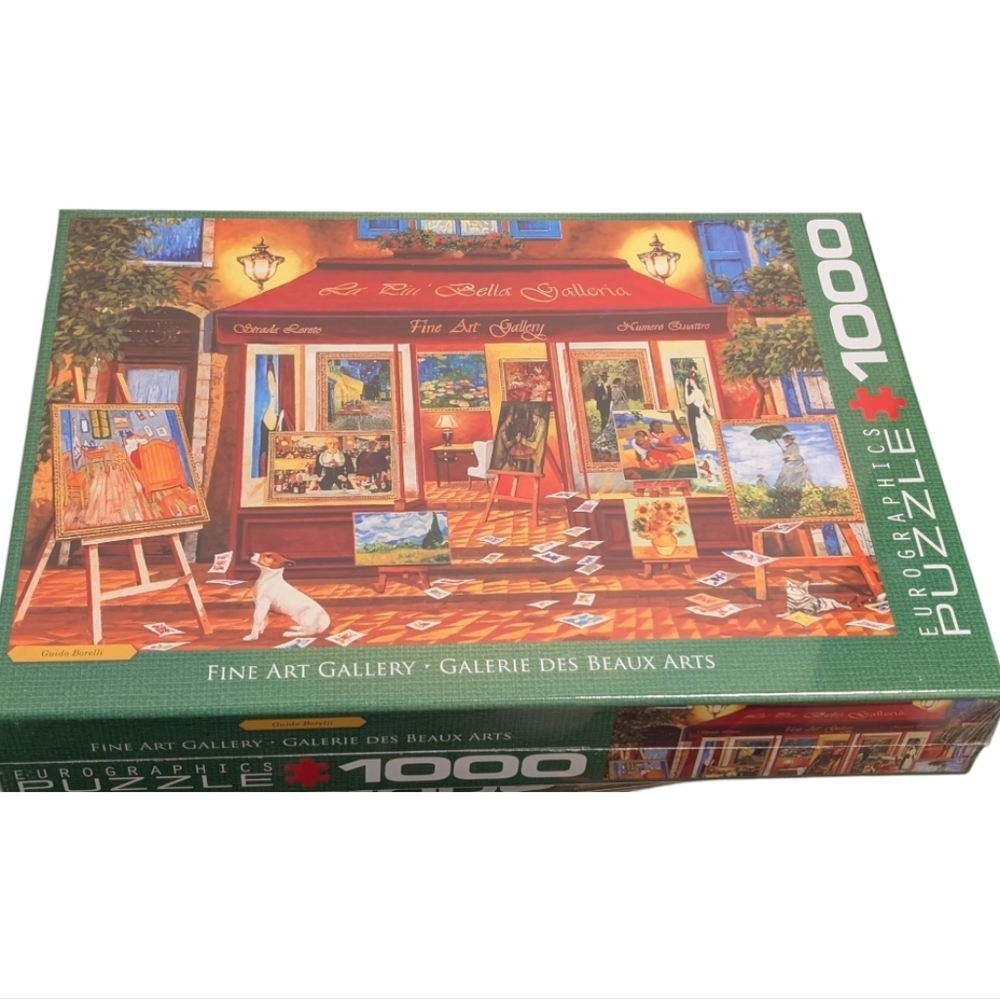 NEW Eurographics Puzzle 1000pcs | Fine Art Gallery